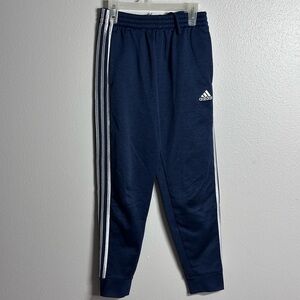 Adidas Kids Navy Blue Sweat Pants Joggers Youth size (10/12)